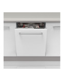 SHARP QW-NI14I47EX Beépített mosogatógép, kapacitás 13 készlet, 5 program, 60 cm, E osztály