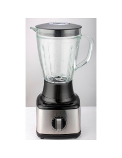 Turmixgép Crown CB-5066, 500W, 1,5L, Jégzúzás, 5 sebesség, Impulzus, Rozsdamentes acél / Fekete