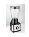 Turmixgép Crown CB-5066, 500W, 1,5L, Jégzúzás, 5 sebesség, Impulzus, Rozsdamentes acél / Fekete