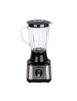 Turmixgép Crown CB-5066, 500W, 1,5L, Jégzúzás, 5 sebesség, Impulzus, Rozsdamentes acél / Fekete