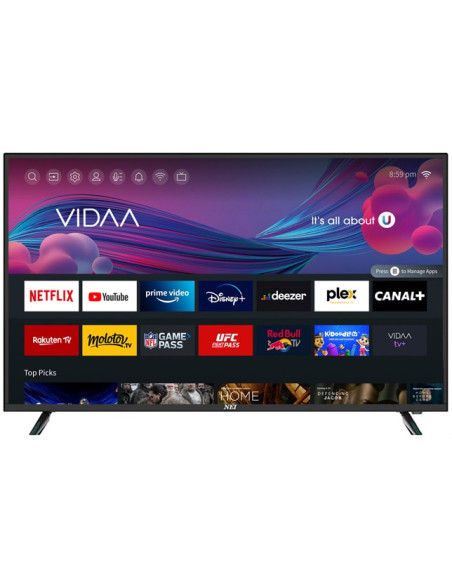 NEI 40NE5900 LED Televízió, 100cm, Smart, Full HD, F energiaosztály