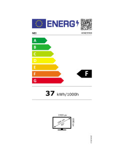 NEI 40NE5900 LED Televízió, 100cm, Smart, Full HD, F energiaosztály