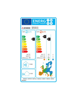 MHI prémium klíma SRK/SRC35ZS-WB, 12000 BTU, inverter, gazdaságos üzemmód, A++ energiaosztály, fehér/fekete