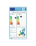 Finlux FDI-12JLK46S klímaberendezés, 12000 BTU, inverteres, A+++ energiaosztály, fehér