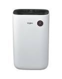 Whirlpool DE20W5252 párátlanító, 20 l / 24 h, 6,5 l tartály, 6th Sense, Érintõ vezérlés, LED visszajelzõ, Mosoda funkció, Fehér