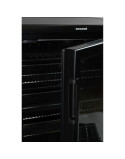 Snaigé CD14SM-S3JJ, Üvegajtós hûtõszekrény, 85x56x60cm, 130 l, Hõmérséklettartomány: -2... +14 °C, Elektromechanikus, Acél külsõ