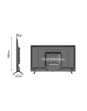 Smart TV SCHNEIDER Ultra HD 4K 43SC691K, 109 cm, VIDAA OS rendszer, Wi-Fi, Netflix, YouTube, Prime Video, Disney Plus, Dolby Aud