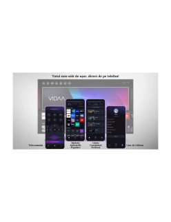 Smart TV SCHNEIDER Ultra HD 4K 43SC691K, 109 cm, VIDAA OS rendszer, Wi-Fi, Netflix, YouTube, Prime Video, Disney Plus, Dolby Aud