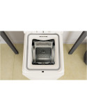 Whirlpool TDLR6040SEU/N Felültöltõs mosógép, 6 kg, 1000 ford./perc, 6. Érzék technológia, Digitális kijelzõ, C energiaosztály, F