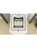 Whirlpool TDLR6040SEU/N Felültöltõs mosógép, 6 kg, 1000 ford./perc, 6. Érzék technológia, Digitális kijelzõ, C energiaosztály, F