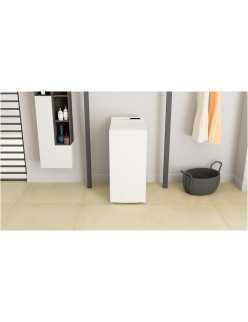 Whirlpool TDLR6040SEU/N Felültöltõs mosógép, 6 kg, 1000 ford./perc, 6. Érzék technológia, Digitális kijelzõ, C energiaosztály, F