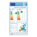 Finlux 12JK4DWS Hyper inverter klímaberendezés, WiFi, 12 000 BTU, A +++ osztály