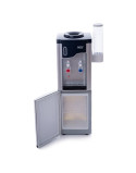 NEI HSM-61LB padlós vízadagoló, kompresszorral, pohártartóval, ezüst / fekete