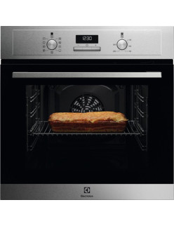 Electrolux EOF3H40BX beépíthetõ sütõ, LED kijelzõ, 2090 W, A energiaosztály, 65 l, Grill, AquaClean, ezüst