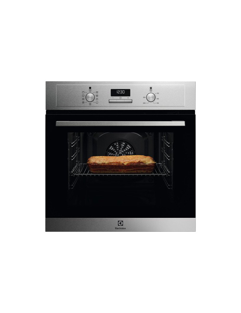 Electrolux EOF3H40BX beépíthetõ sütõ, LED kijelzõ, 2090 W, A energiaosztály, 65 l, Grill, AquaClean, ezüst