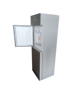Finlux FWD-2044DG vízadagoló, Álló, Elektronikus hûtés/fûtés, Hûtés 0,7 l/h, Fûtés 5 l/h, Teljesítmény 655 W, Ma 100 cm, Barna/F
