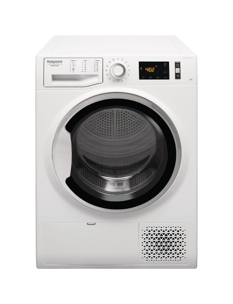 Hotpoint NT M11 82SK EU Hõszivattyús szárítógép, 8 kg, 15 program, LCD kijelzõ, B energiaosztály, Fehér
