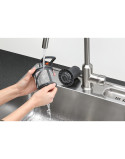 AEG FSB53907Z Teljesen beépíthetõ mosogatógép, 14 terítékes, 7 program, 60 cm, AirDry, MaxiFlex, Motor inverter, D energiaosztál