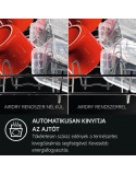 AEG FSB53907Z Teljesen beépíthetõ mosogatógép, 14 terítékes, 7 program, 60 cm, AirDry, MaxiFlex, Motor inverter, D energiaosztál