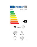 Electrolux EEA12100L Beépíthetõ keskeny mosogatógép, 9 teríték, AirDry, 5 program, F energiaosztály, fehér