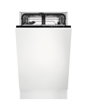 Electrolux EEA12100L Beépíthetõ keskeny mosogatógép, 9 teríték, AirDry, 5 program, F energiaosztály, fehér