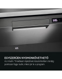 AEG FSE73527P Beépíthetõ keskeny mosogatógép, Quickselect kezelõpanel, MaxiFlex fiók, 10 teríték, AirDry, D energiaosztály