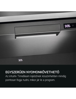 AEG FSE73527P Beépíthetõ keskeny mosogatógép, Quickselect kezelõpanel, MaxiFlex fiók, 10 teríték, AirDry, D energiaosztály