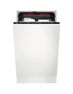 AEG FSE73527P Beépíthetõ keskeny mosogatógép, Quickselect kezelõpanel, MaxiFlex fiók, 10 teríték, AirDry, D energiaosztály