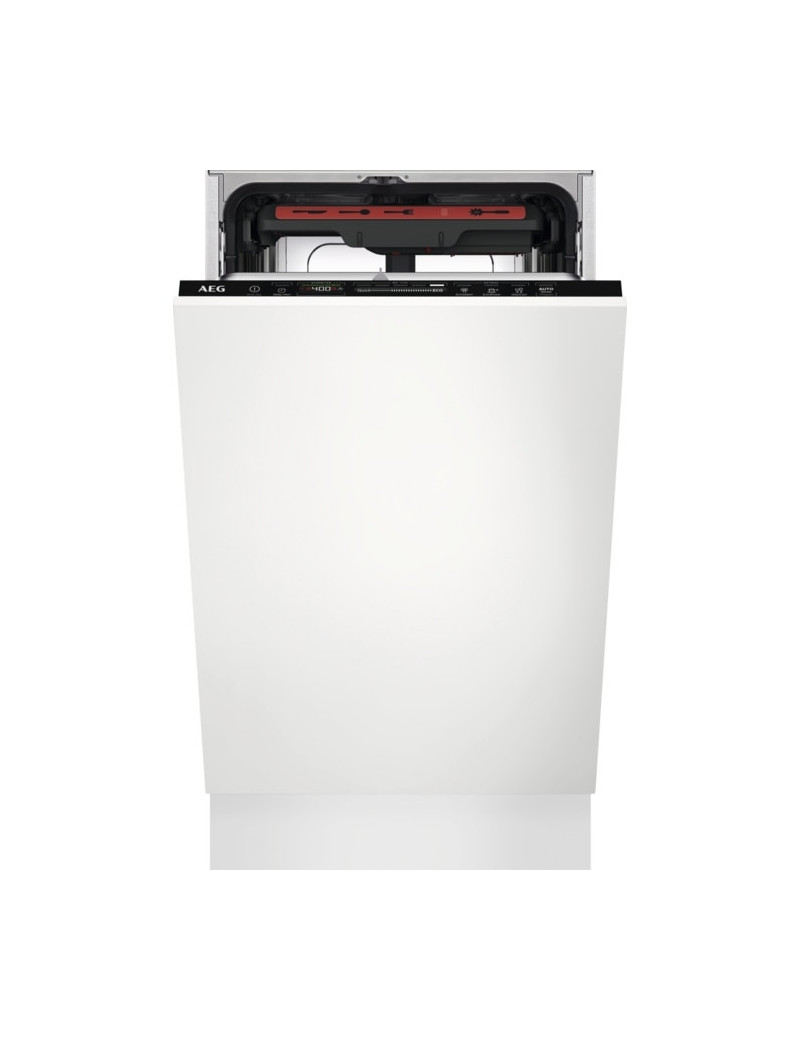AEG FSE73527P Beépíthetõ keskeny mosogatógép, Quickselect kezelõpanel, MaxiFlex fiók, 10 teríték, AirDry, D energiaosztály