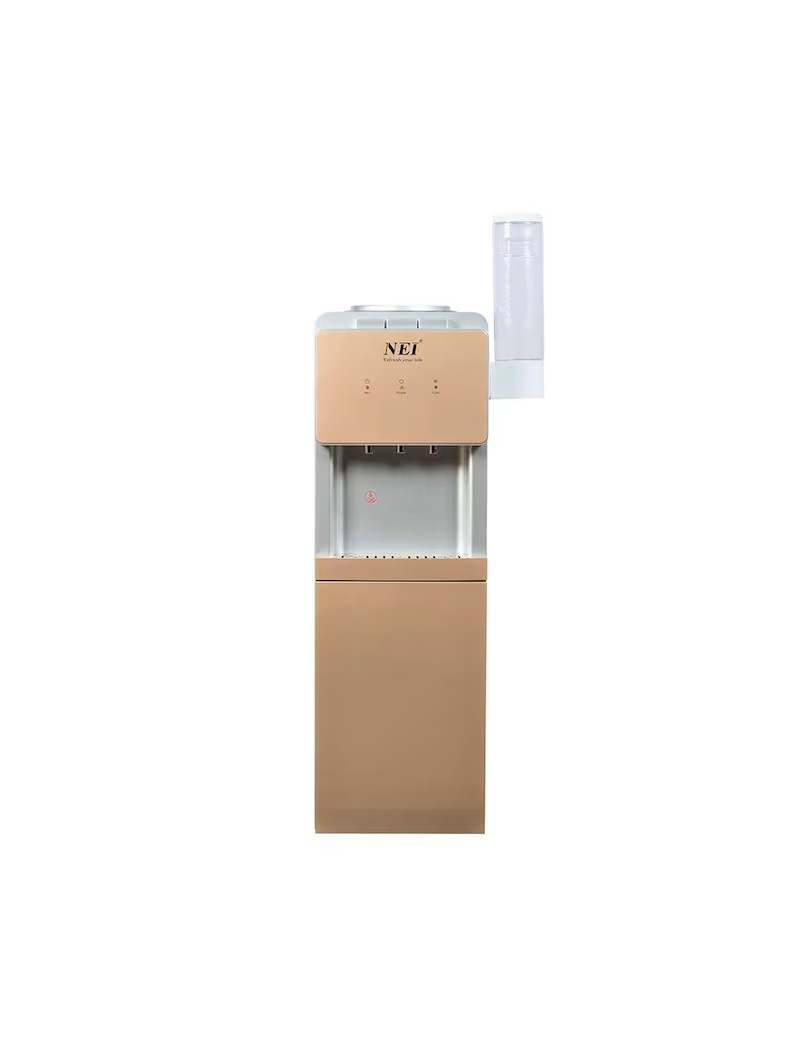 Nei HSM-310LB, vízadagoló, kompresszoros hûtés, kapacitása 4,5 l, pohártartóval, arany
