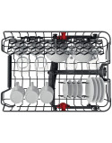 Whirlpool WSFC 3M27 X Mosogatógép, 10 teríték, 6 program, 9 liter/ciklus, E energiaosztály