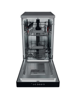 Whirlpool WSFC 3M27 X Mosogatógép, 10 teríték, 6 program, 9 liter/ciklus, E energiaosztály