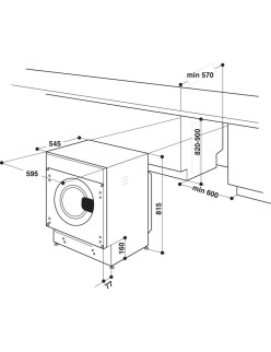 Whirlpool BI WMWG 91485 EU Elöltöltõs mosógép, "B" energiaosztály, (max. 1400 fordulat/perc), 9 kg, , 6. Érzék funkció.