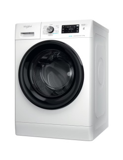 Elöltöltõs mosógép WHIRLPOOL FFB 10489 BV EE, gõz, 6th Sense, 10 kg, 1400 ford./perc, A osztály, fehér