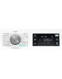 Elöltöltõs mosógép WHIRLPOOL FFB 10489 BV EE, gõz, 6th Sense, 10 kg, 1400 ford./perc, A osztály, fehér