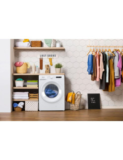 Gorenje WNPI82BS Elöltöltõs mosógép B,8 kg, Normál mélység,1200 ford/perc,74 dB, Inverter motorral, Gõzfunkcióval