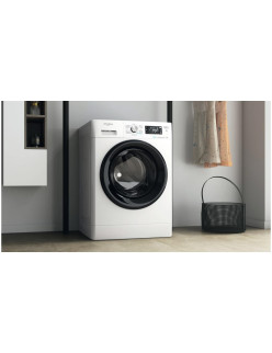 Mosógép Whirlpool FreshCare+ FFB 8458 BV EE, 8 kg, 1400 rpm, B osztály, gõzfrissítés, 6th Sense technológia, inverteres motor, f