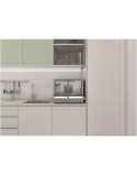 Candy CP 6E51LS szabadonálló mosogatógép, 6 teríték, 8 program, E energiaosztály, Inox