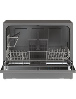 Candy CP 6E51LS szabadonálló mosogatógép, 6 teríték, 8 program, E energiaosztály, Inox