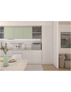 Candy CP 6E51LS szabadonálló mosogatógép, 6 teríték, 8 program, E energiaosztály, Inox
