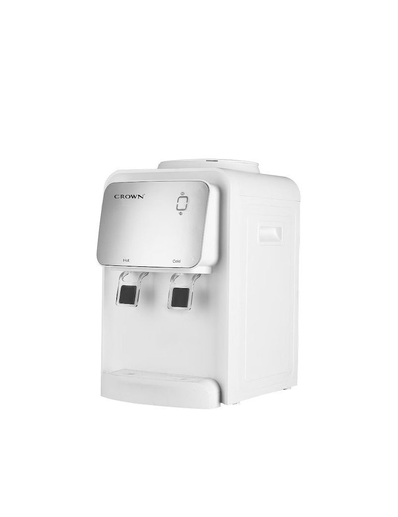 Crown CWD-1914WS vízadagoló, elektronikus hûtés, 580W, 10-95C, Hûtés 0, 7l/h, Melegítés 5l/h, Fehér