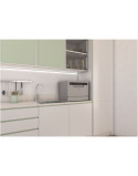 Candy CP 6E51LS szabadonálló mosogatógép, 6 teríték, 8 program, E energiaosztály, Inox