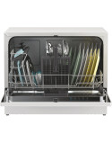 Candy CP 6E51LW Mosogatógép, 55 cm, 6 teríték, 5 program, E energiaosztály, Fehér