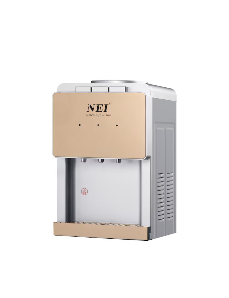 Nei HSM-310TB irodai vízadagoló, kompresszoros hûtés, kapacitása 4,5 l, arany
