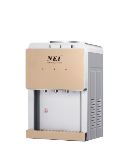 Nei HSM-310TB irodai vízadagoló, kompresszoros hûtés, kapacitása 4,5 l, arany