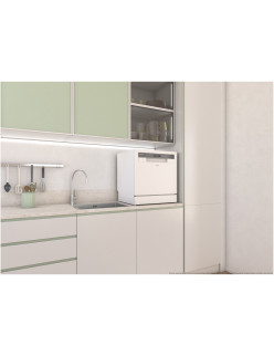 Candy CP 8F9FFW kompakt mosogatógép, 8 szett, 8 program, Wifi + BLE, F energiaosztály, 55 cm, Fehér