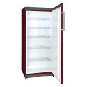 NABO FK 2665 hűtőszekrény – 254 L, LED, burgundi vörös