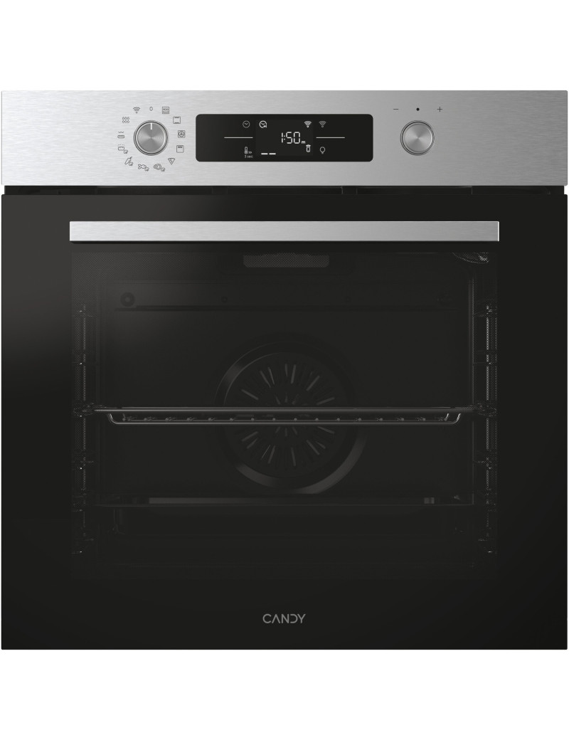 Candy Titanium CA6 NP5B3EHTX beépíthetõ sütõ, Elektromos, 78l, Hidrolitikus tisztítás, Wi-Fi, Easy STEAM technológia, 12 funkció