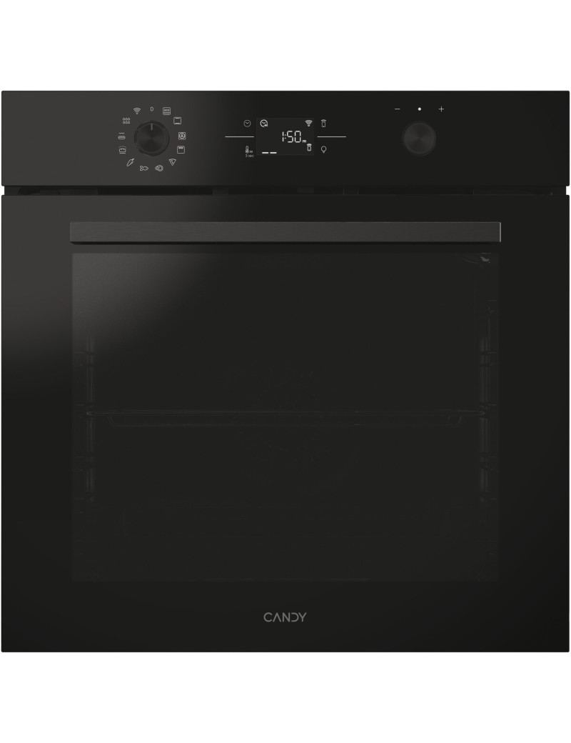 Candy Titanium CA6 NP5B3CTB beépíthetõ sütõ, Elektromos, 78l, Katalitikus tisztítás, Wi-Fi, 11 funkció, Kijelzõ, Push-pull gomb,