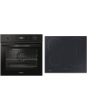Candy FIDCP N625 L, beépített sütõ szett, elektromos, 65 l, grill, kijelzõ, A+ osztály, fekete + Candy CTP643C/YEP, Beépített fõ